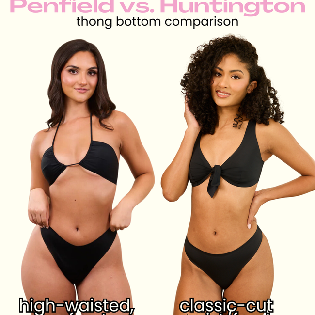 Penfield High-Waisted Thong Bikini Bottom-gallery-41809916526760