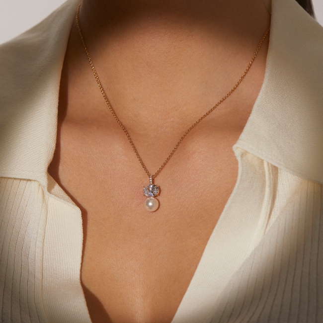 NATURAL BEAUTY PEARL PENDANT-gallery-46884332503299