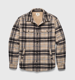 Skip Sherpa Shirt Jacket - Chinchilla