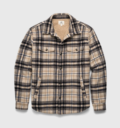 Skip Sherpa Shirt Jacket - Chinchilla