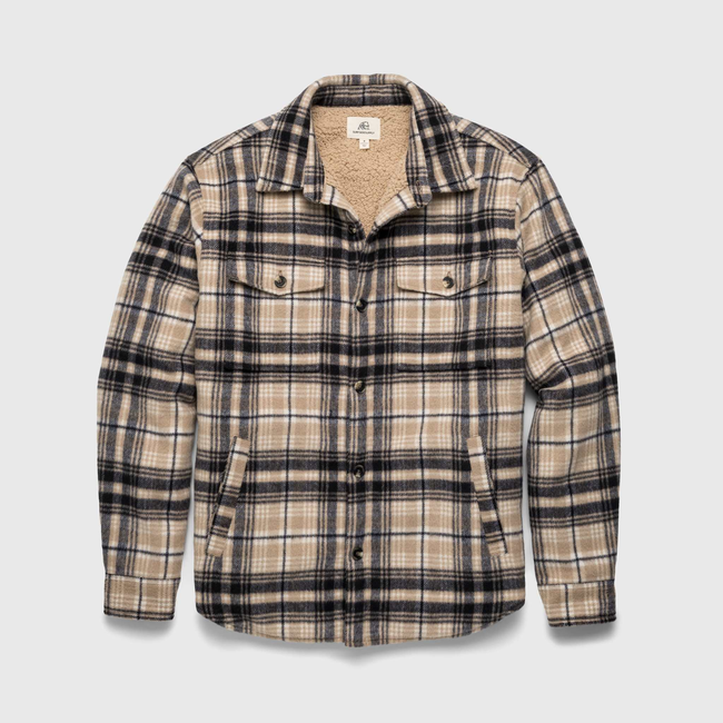 Skip Sherpa Shirt Jacket - Chinchilla-gallery-44084698906882