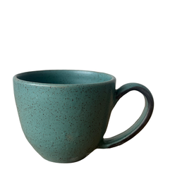 Luna Cappuccino Mug in Echeveria Teal