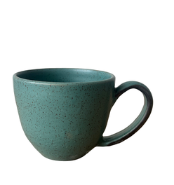Luna Cappuccino Mug in Echeveria Teal