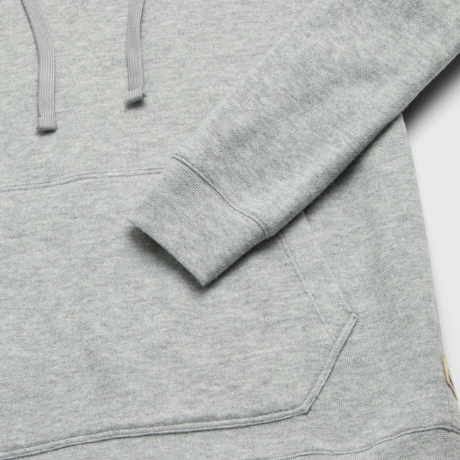 Justin Cashmist Fleece Hoodie - Heather Grey-gallery-44025290653954