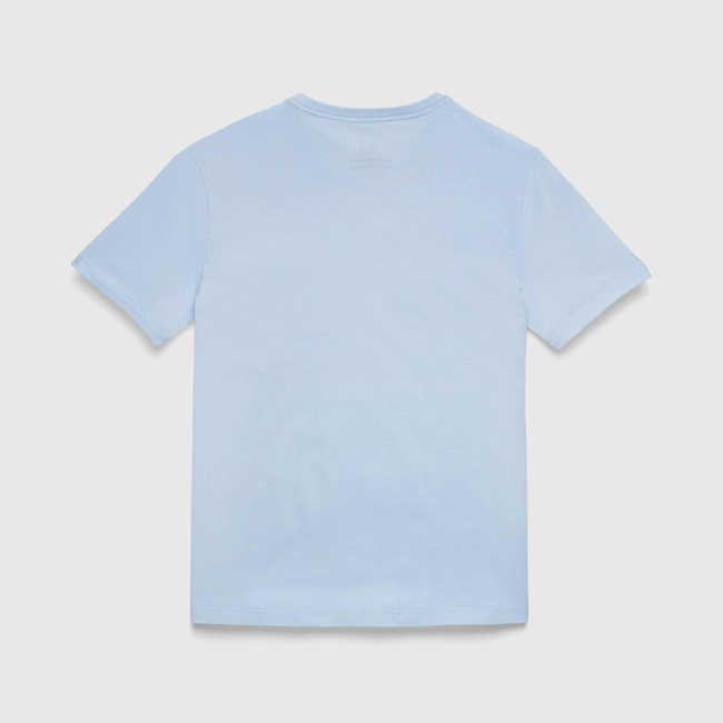 Chris Embroidered Tee - Skyway Blue-gallery-47040644481282