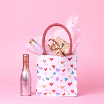 Tossed Hearts Reusable Itsy Bitsy Gift Bag