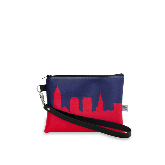 Baseball Ballpark Skyline Game Day Wristlet-gallery-33400763777094