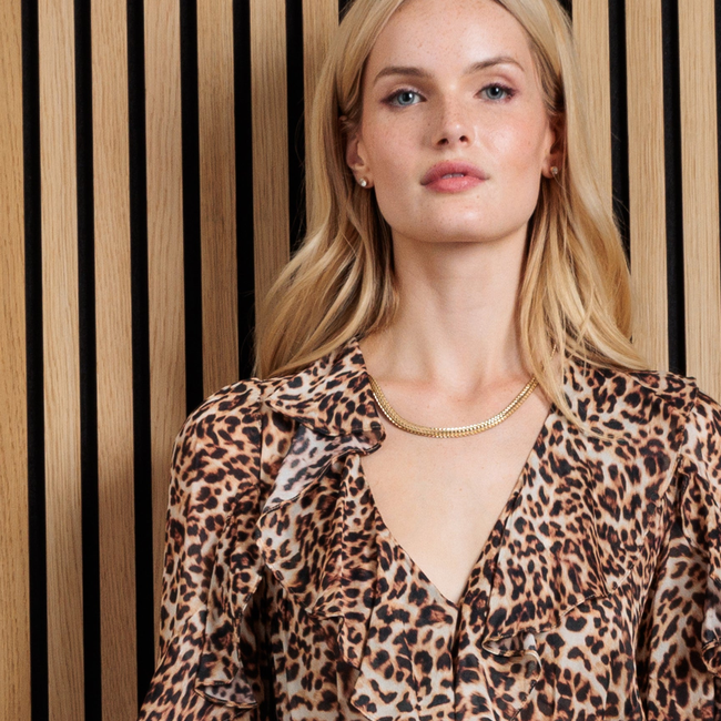 Nikali Leopard Wrap Bodysuit-gallery-44847061270778