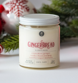 Christmas Candle Gingerbread - 8 oz