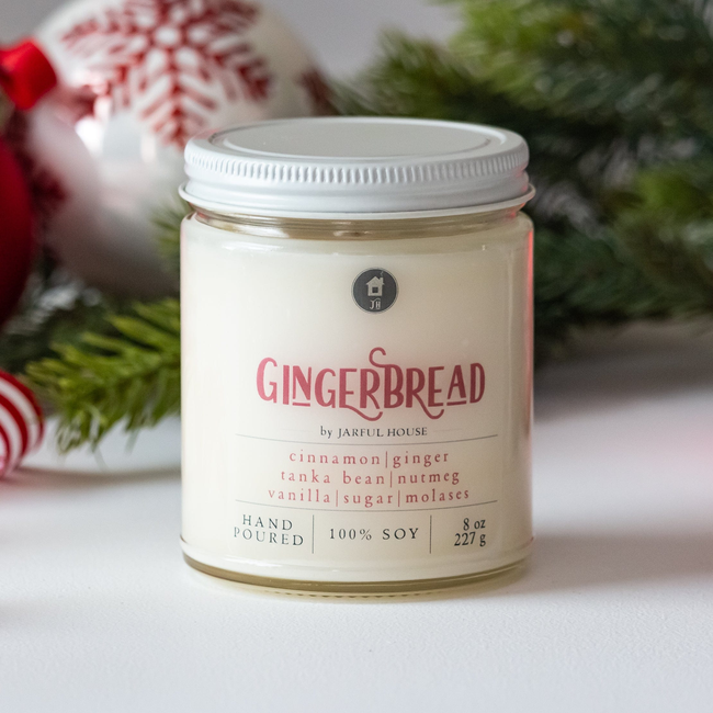 Christmas Candle Gingerbread - 8 oz-gallery-28532880408646