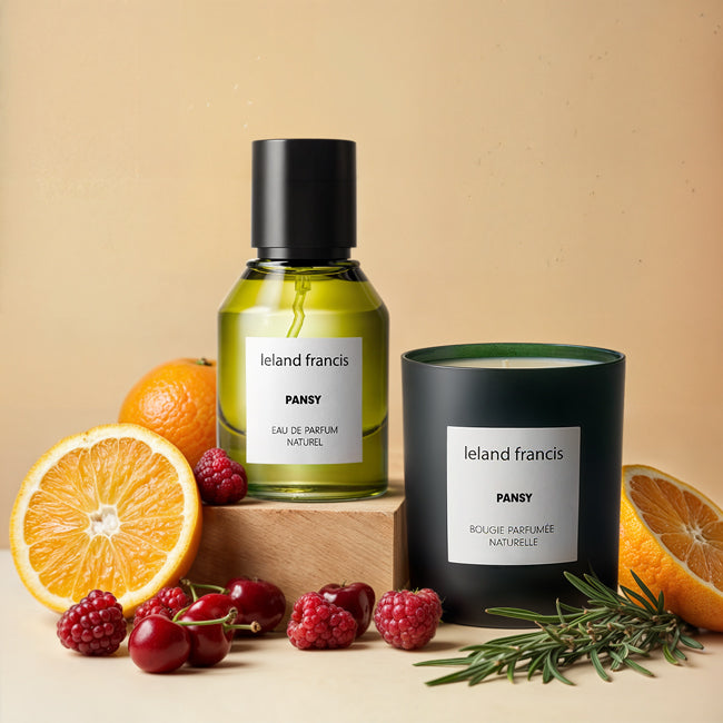 Pansy Collection - Bougie Parfumée & Eau de Parfum Set-gallery-45721855951156