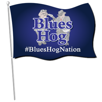 2.5ftx4ft Flag - Blues Hog