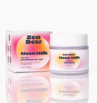 Moon Milk Snail Mucin Moisturizing Glow Cream