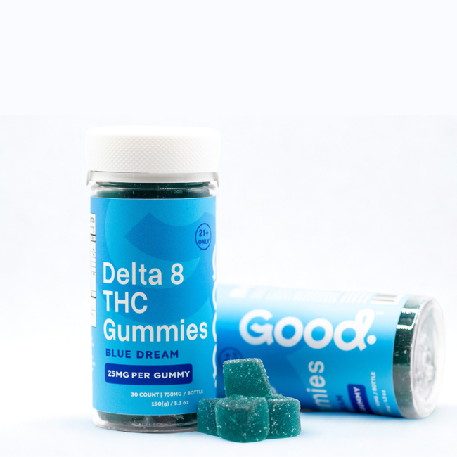 Blue Dream Terpene Gummies 25mg | 30 Count (750mg Total)-gallery-60234951754037