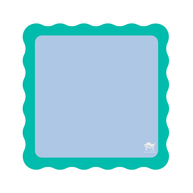 MAHJONG MAT | Color Wave | 31" x 31"-gallery-45866312565047