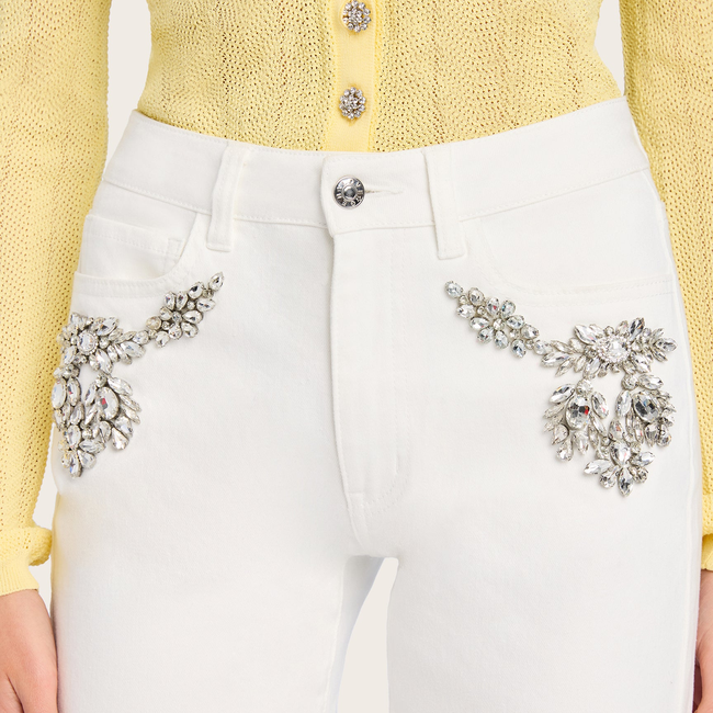 Carolyn Crystal Denim Jeans-gallery-43917797294330