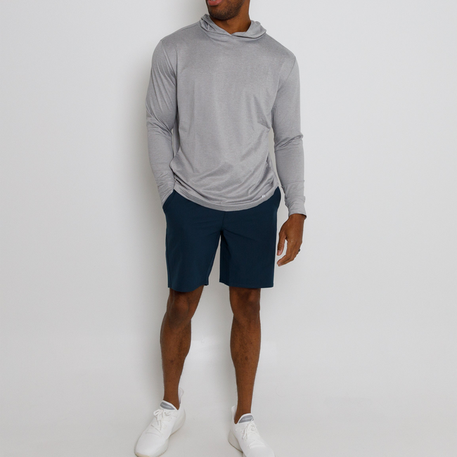 Blacks Beach Hoodie - Grey Heather-gallery-44639515443425