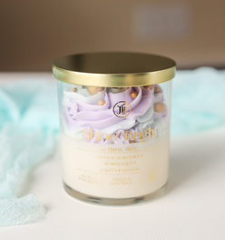 Shine Bright Dessert Candle Wooden Wick - 9 oz.