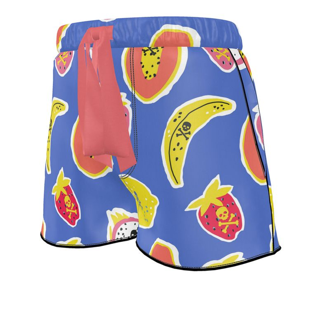 Fruit of the Poisonous Tree Luxury Pajama Shorts-gallery-32171536908354