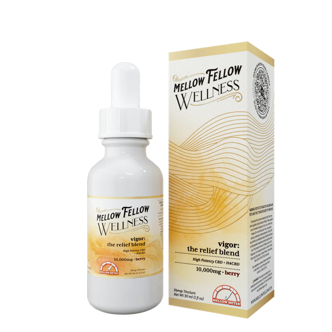 The Relief Blend CBD Tincture - 10,000mg - Berry-gallery-37327690268878