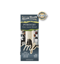 Introvert Blend - Live Resin 1ml Disposable Vape - Gas Mask (Indica)