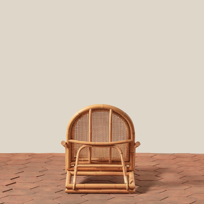 Montauk Folding Rattan Chair-gallery-53618115543410