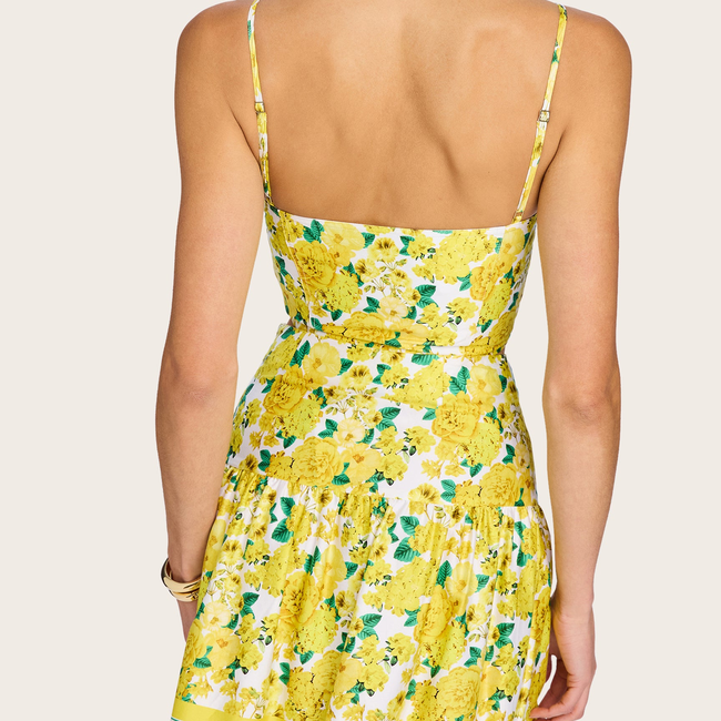 Linda Floral Poplin Bra Top-gallery-43968296714490