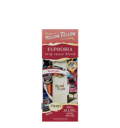 Euphoria Blend - Terp Sauce 1ml Disposable Spinner Vape - Berry Pie (Sativa)