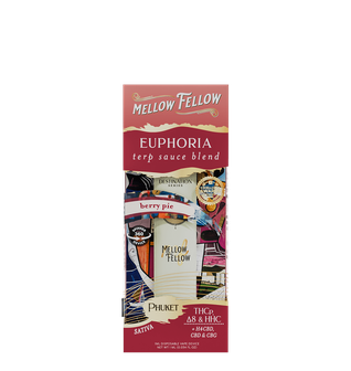 Euphoria Blend - Terp Sauce 1ml Disposable Spinner Vape - Berry Pie (Sativa)