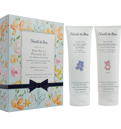 Baby Bath & Massage Fragrance Free Gift Set