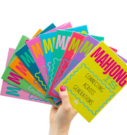 MAHJONG SHUFFLE CARD  |  Mahjong Is Series  |  Sized to Store with League Cards