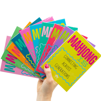 MAHJONG SHUFFLE CARD | Mahjong Is Series | Sized to Store with League Cards