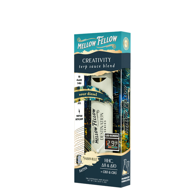 Creativity Blend - Terp Sauce 2ml Disposable Vape - Sour Diesel (Sativa)-gallery-37327636725966