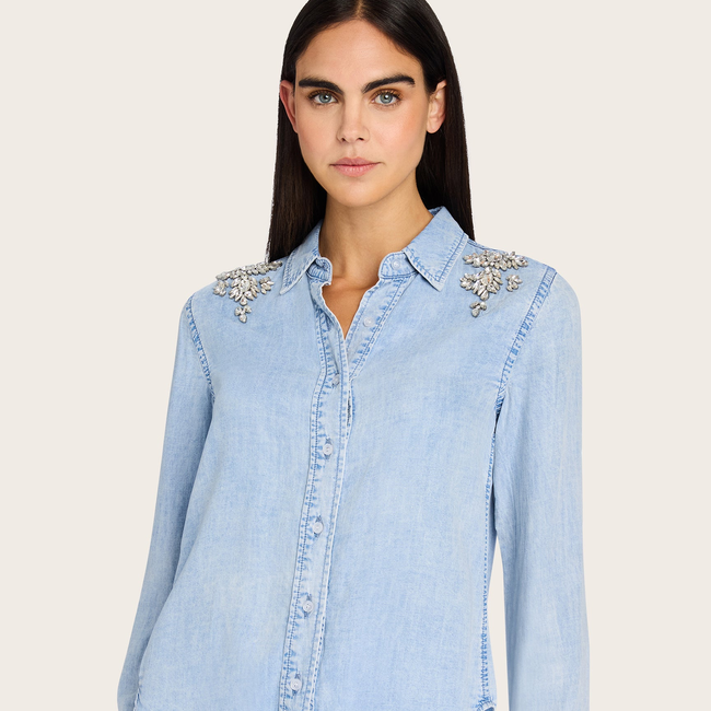 Mitchie Denim Shirt-gallery-43917808369914