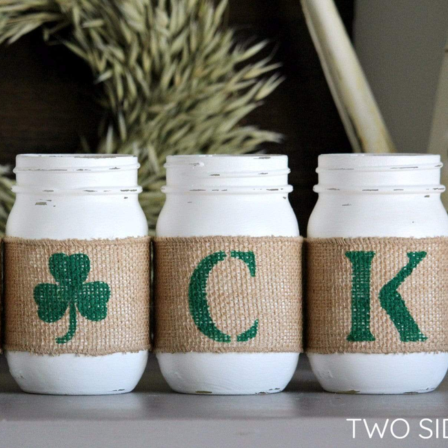 St.Patrick's Day Table Decor | Irish Home Decor - Two Sided-gallery-25947865159