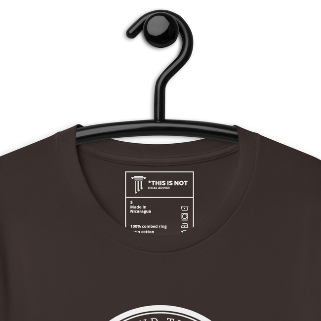 Not Your Lawyer Unisex t-shirt-gallery-33166841315394