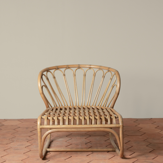 Coste Rattan Lounge Chair-gallery-30136207245373