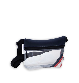Baseball Ballpark Clear Stripe Game Day Fanny Pack