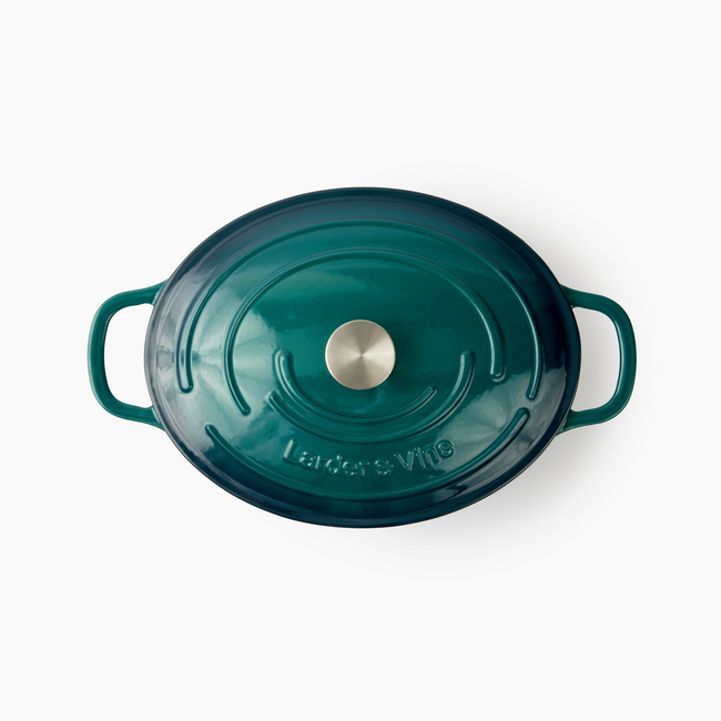 Enameled Cast Iron Oval Dutch Oven | 8QT/7.5L-gallery-53351576994164