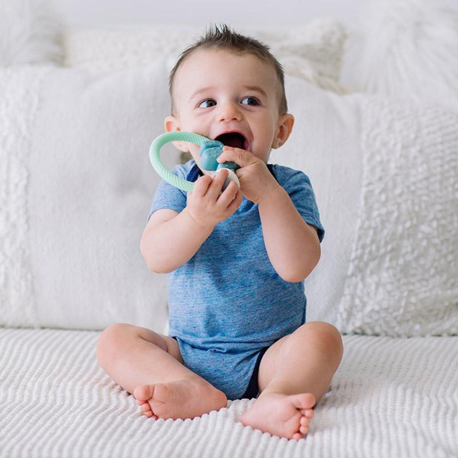 Ritzy Rattle® with Teething Rings-gallery-14492467462259