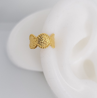 Vintage Textured Ear Cuff