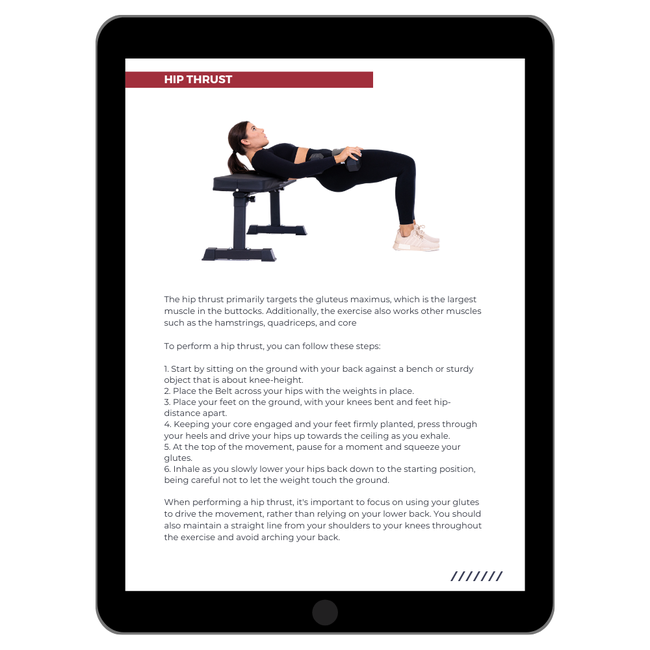 BOOTY By Bellabooty -  A 30 Day Glute Focused Program (EBook)-gallery-41203462275357