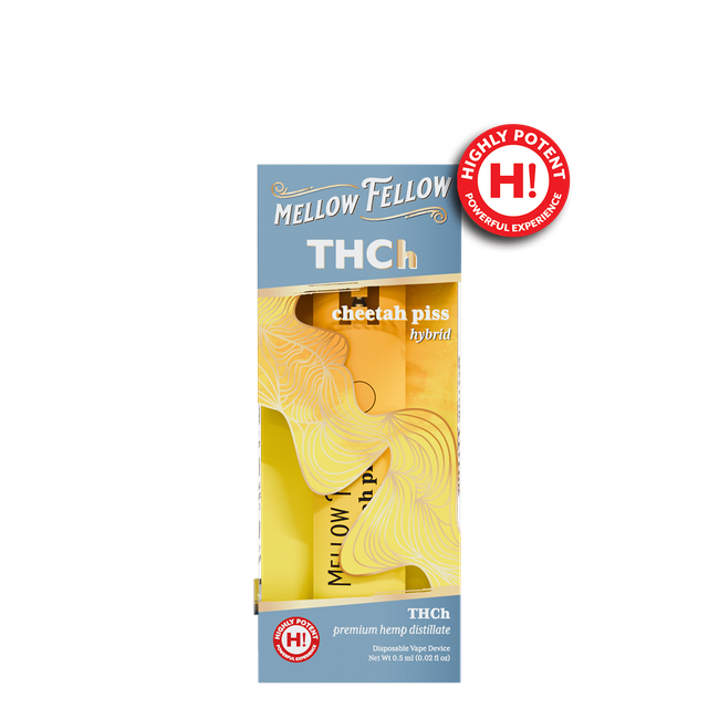 THCh 0.5g Disposable Vape - Cheetah Piss (Hybrid)-gallery-37054529437902