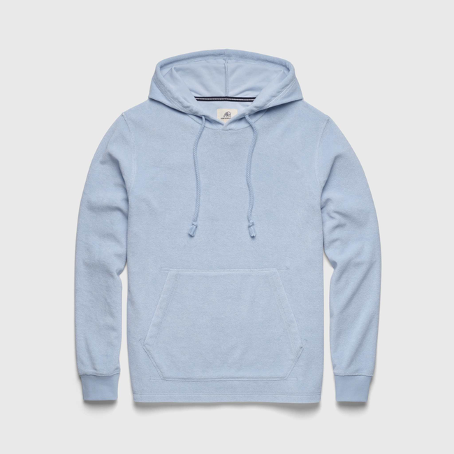 Dave Saltwater Terry Hoodie - Skyway Blue-gallery-47040666960130