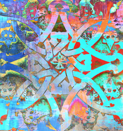 Peel and Stick Wallpaper - Moroccan Knot / Asilah