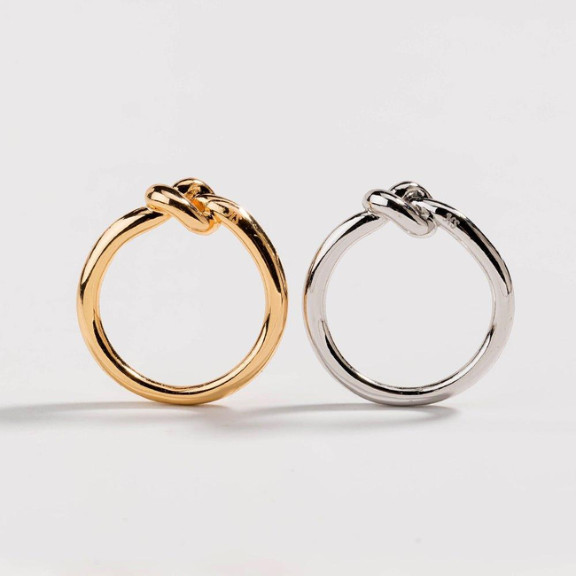 Love Knot Ring Commitment Ring-gallery-30351687548986