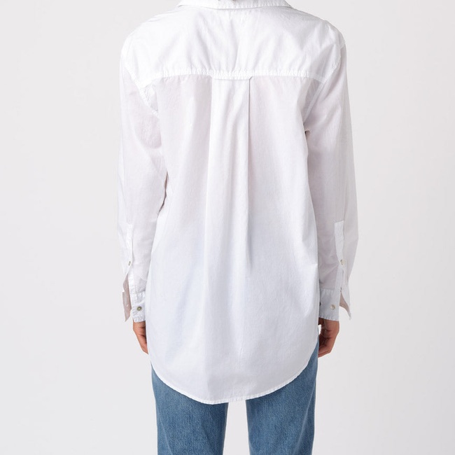 Ruth Oversized Shirt <br> White-gallery-31392761577538