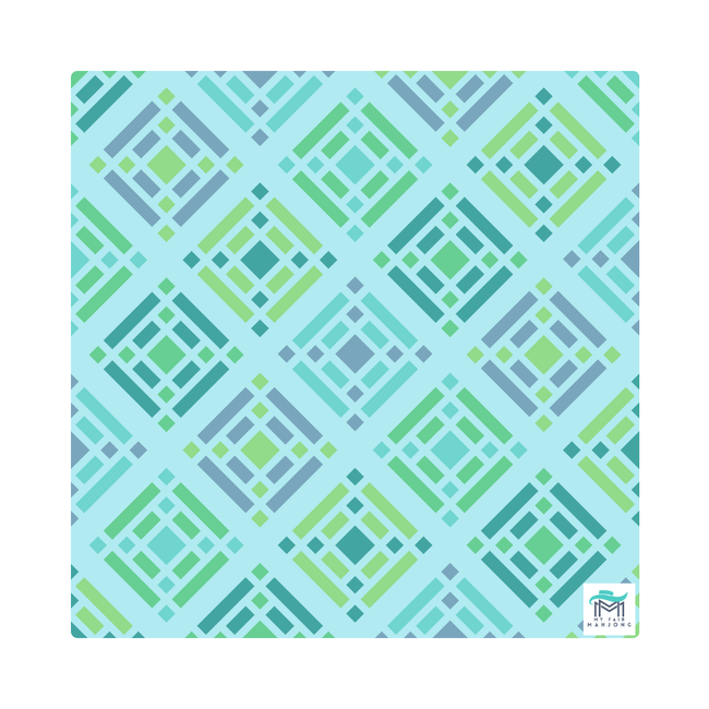 MAHJONG MAT | Brightside | 33" x 33"-gallery-50596612014391