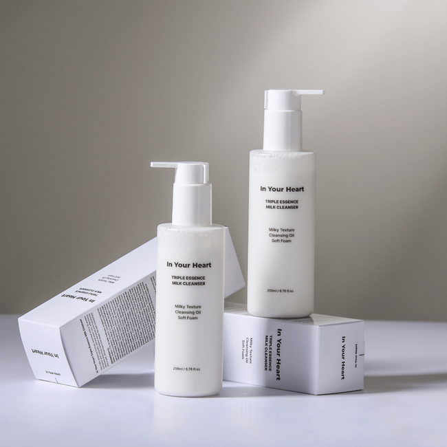 [In Your Heart] Triple Essence Milk Cleanser-gallery-59845046141218