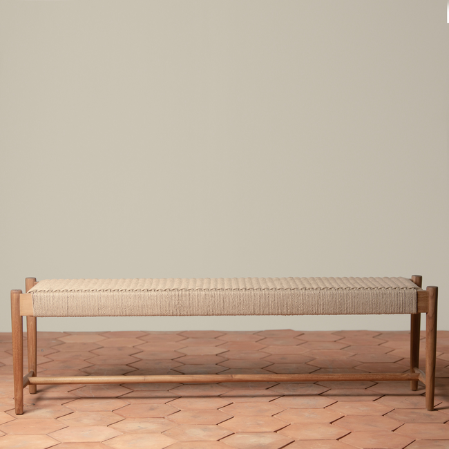 Ingrid Woven Bench-gallery-30136624807997